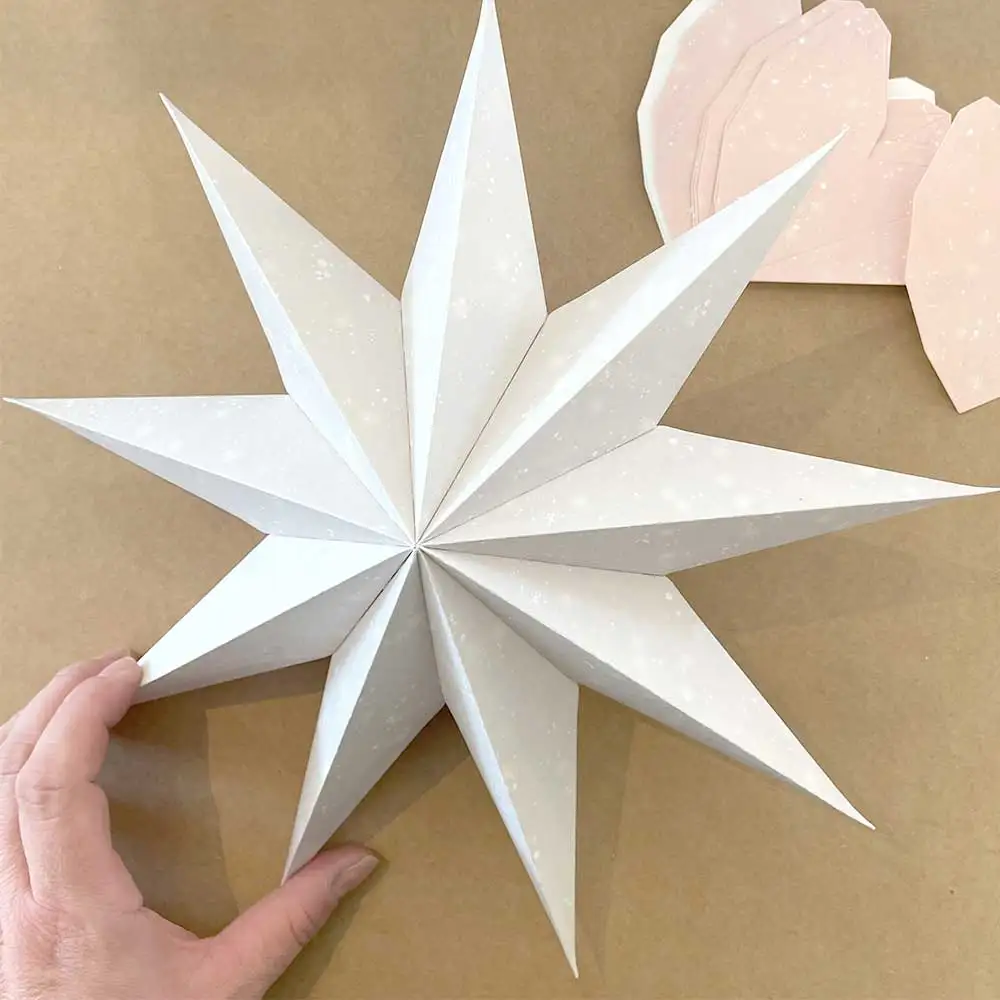 3D складные звезды металлические трафареты для резки штампы скрапбукинга бумага