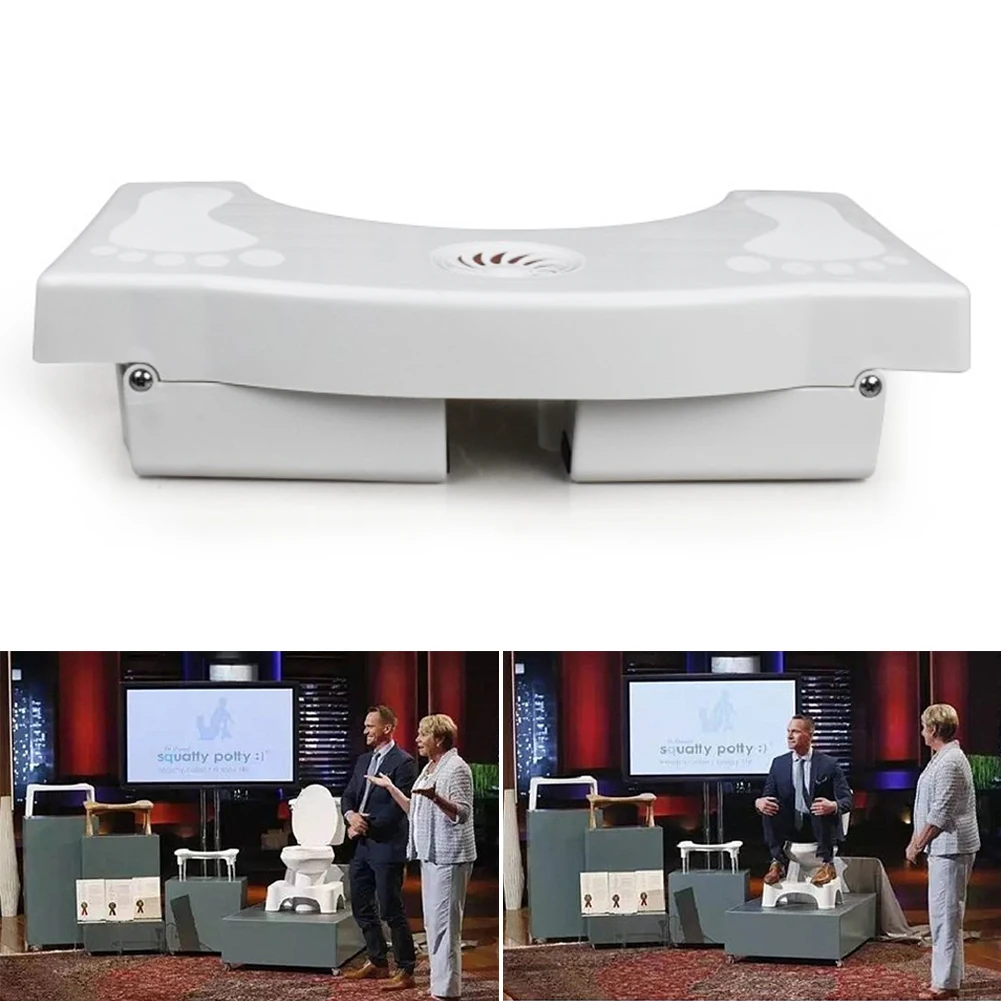 

For Kids Toilet Anti Constipation Stool Footstool Foldable Bathroom Plastic