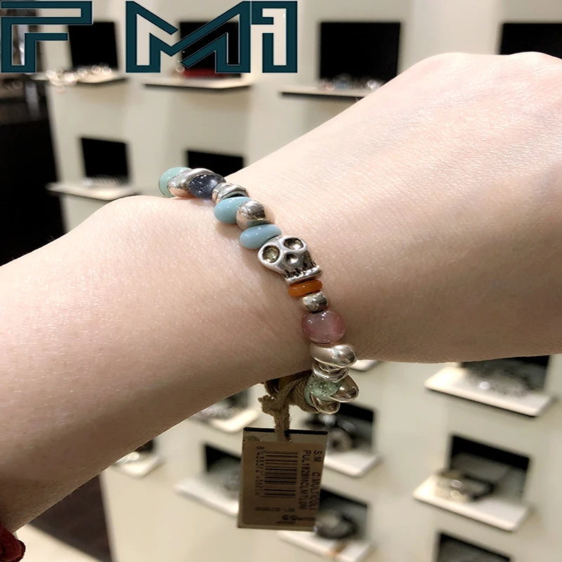 

Женский браслет из серебра 2023 пробы, с полным возвратом денег