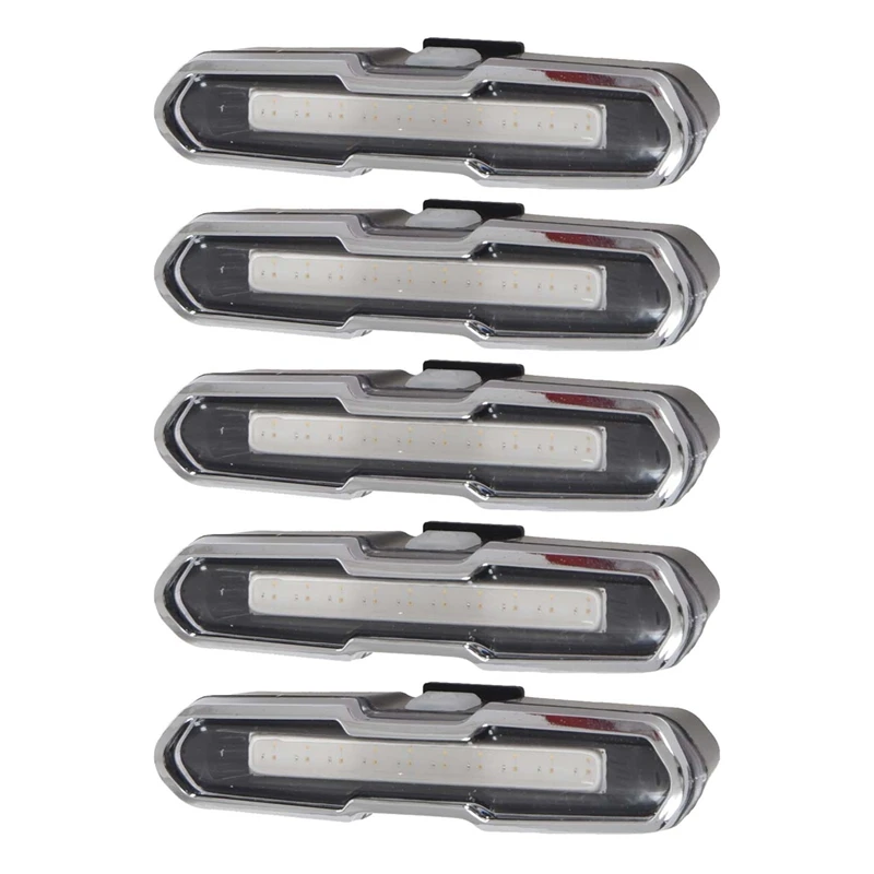 

Задний фонарь для велосипеда, 5 режимов, зарядка через USB, 5 светодиодов