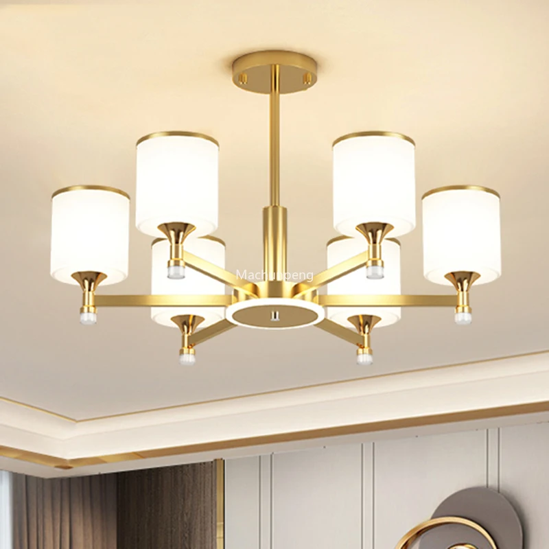 

Nordic Dining Room Ceiling Light Chandeliers Lampshade Glass Luxury Pendant Light Bulbs Led Hogar Y Decoracion Home Decoration