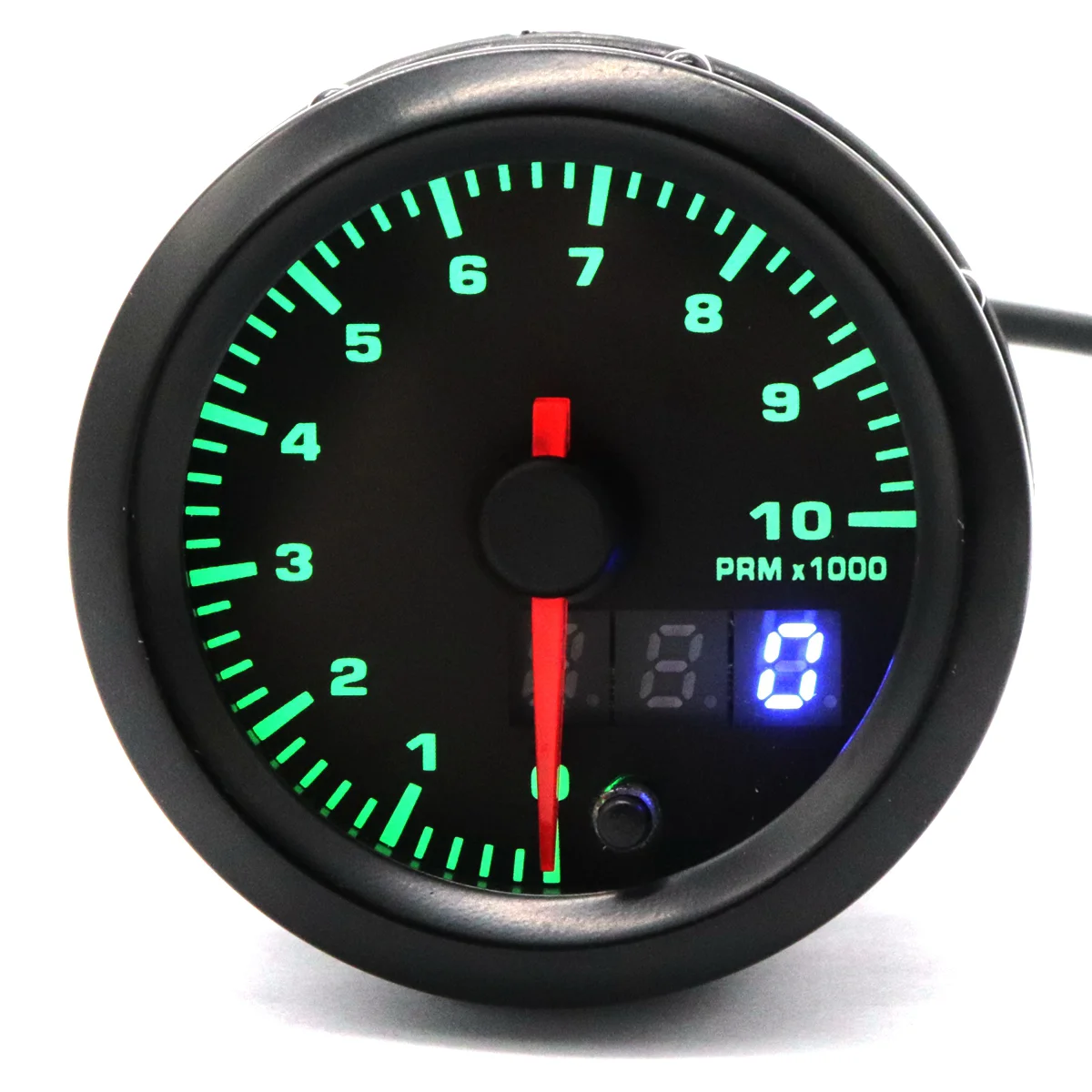 Модифицированный Автомобильный прибор 12 В 2 дюйма 7 цветов подсветка 0-10000 об/мин