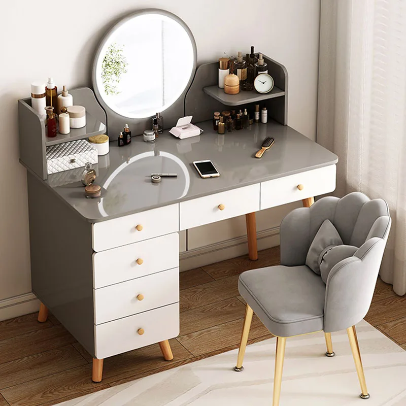 

Container Chair Dressing Table Lacquer Organizer Toilet Dressing Table Makeup Sofas Living Room Vestidores Household Products