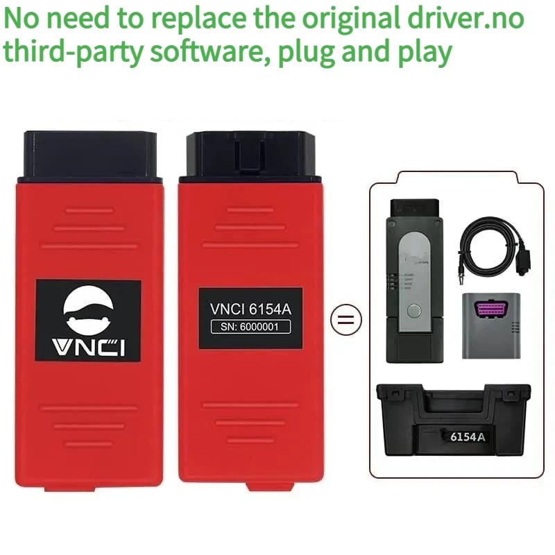 

NEW VNCI 6154 V9.10 Svci 6154A Update OBD2 Test for VAG Diagnostic Scanner Support UDS DoIP and CAN FD Protocol Functions Tool