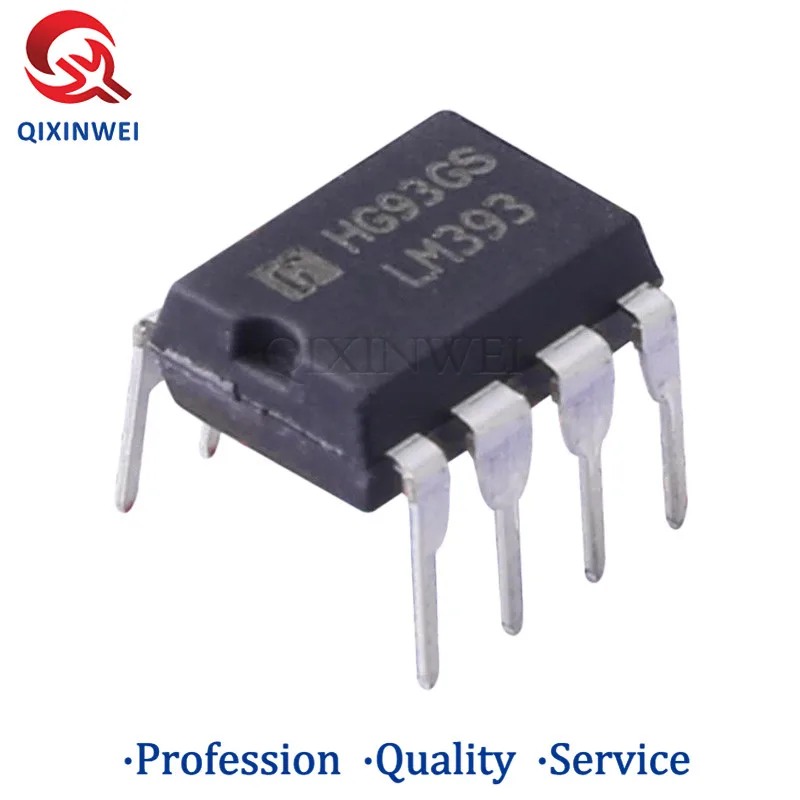 

10PCS LM393P DIP8 LM393 DIP LM393N 393 DIP-8 new and original IC