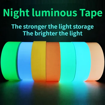Night Stair Light Tape Adhesive Reflective Tape Car Stickers Glow in the Dark Adhesives Sealers Hardware Home Improvement 1