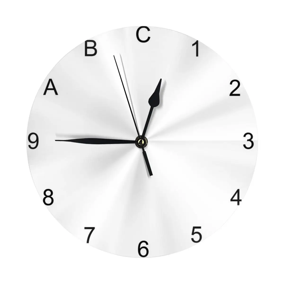 Шестиуровневые настенные часы украшение комнаты круглые с орнаментом