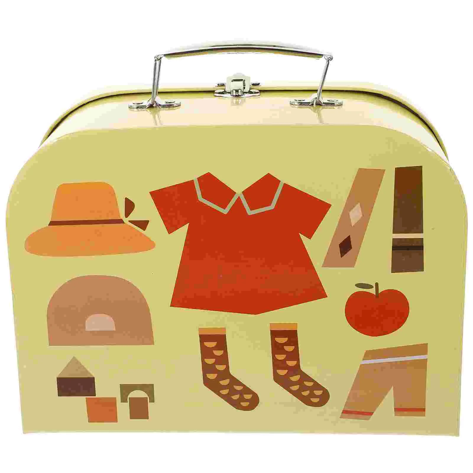 Wedding Container Cardboard Suitcase Spree Party Favor Decorative Paper Jewelry
