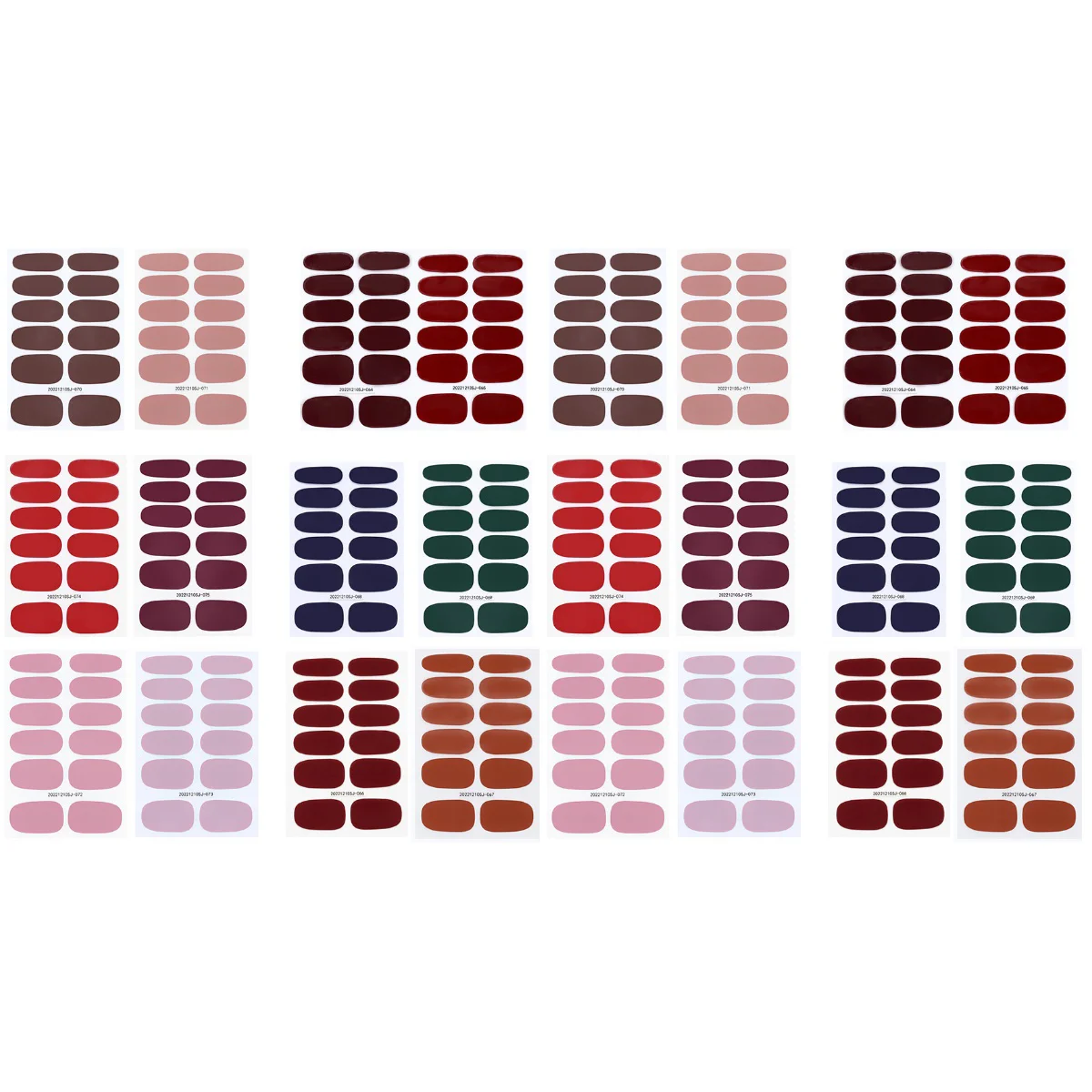 

Nail Stickers Wraps Decals Full Wrap Polish Self Adhesive Sticker Strips Diy Strip Tip Manicure