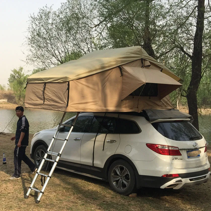 

Travel Camping roof tent Car Soft Roof Top Tents For 3 persons