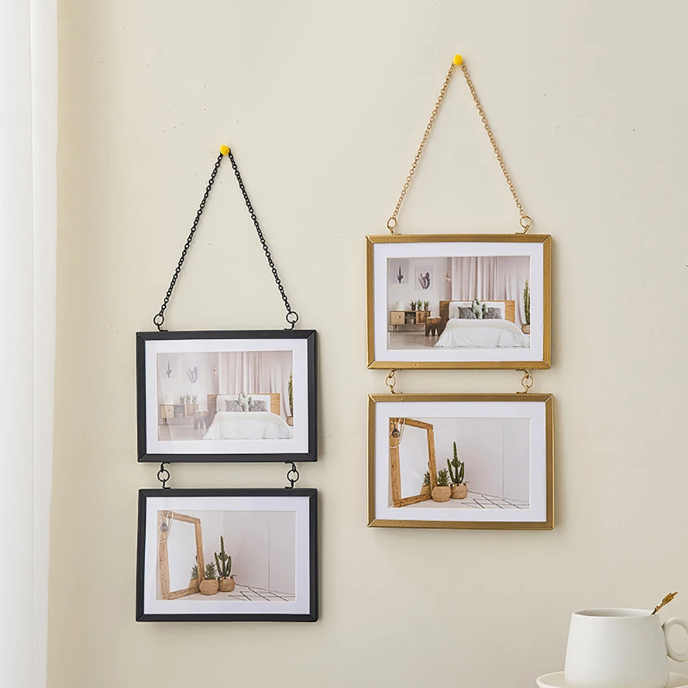 

Metal Iron Photo Frame Picture Frames Wall Photo Frame Framed Art Living Room Decoration Wall Decoration Modern Home Decor Gift