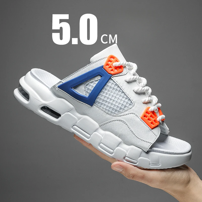 Сандалии мужские пляжные удобные босоножки оригинальная Брендовая обувь летние