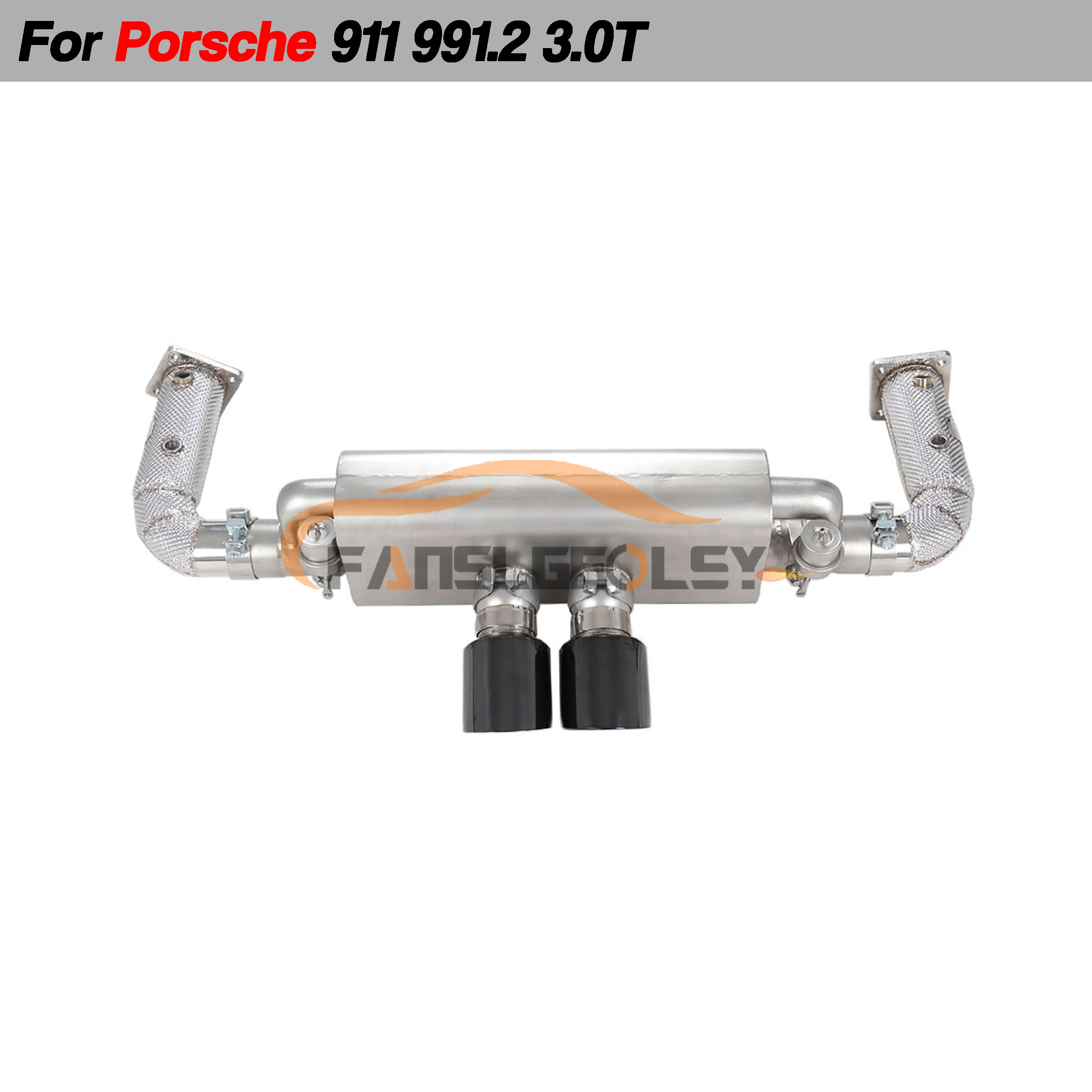 Выхлопная труба из нержавеющей стали Catback выхлопная Valvetronic автозапчасти для Porsche