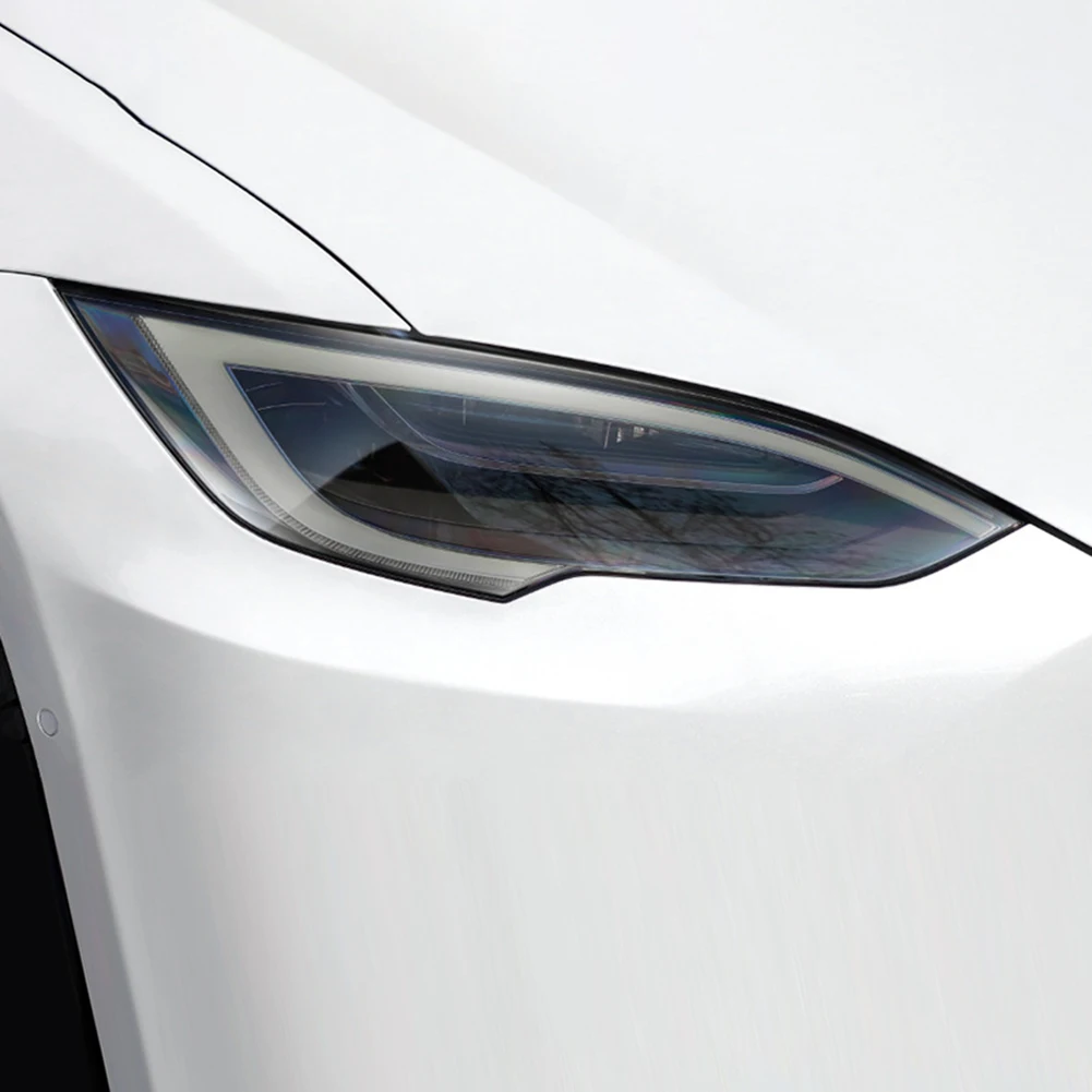 

2 шт., защитная пленка для автомобильных фар Tesla Model 3 X Y S