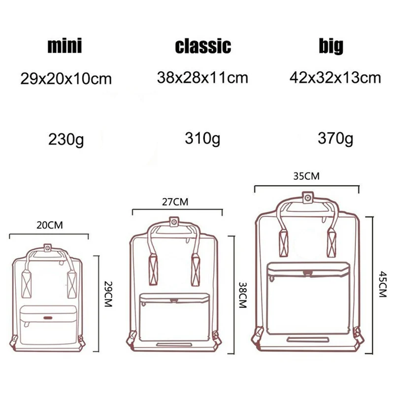 

Waterproof Student Canvas Backpack Fashion Style Bag Men and Women Brand Handbag Junior High School Canvas Backpack
