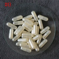 0 10000pcs pearl white cosmetic hard gelatin capsules empty hollow gelatin capsules 0 size joined or separated capsules
