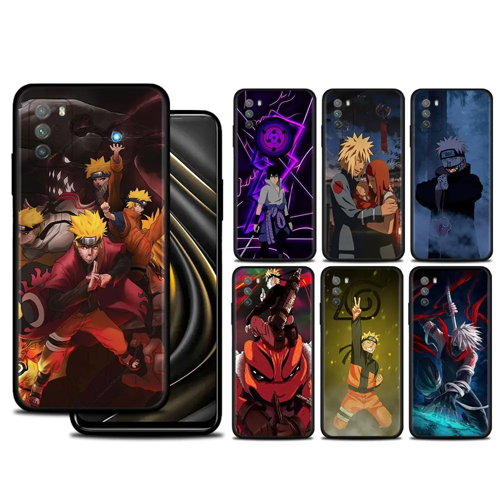 

Phone Case For Xiaomi POCO X3 NFC M3 M4 Pro MI 12 11 10T lite 11T 9T 12X 10 Note 10 Lite Cover Hot Anime Naruto Pictoriale