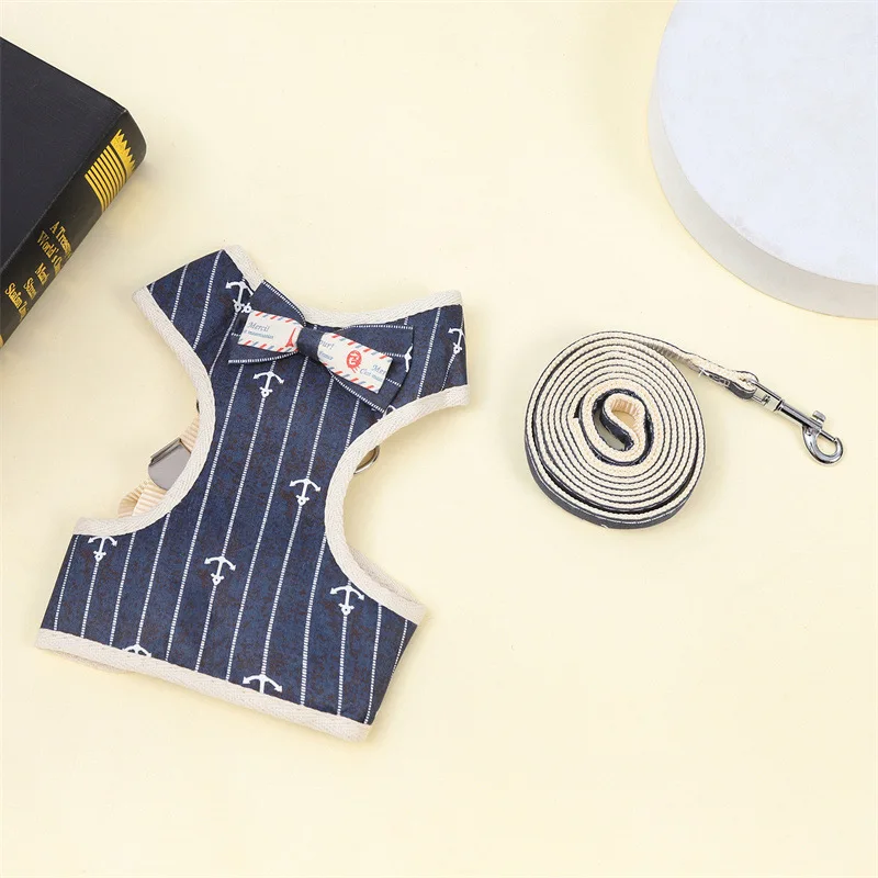 

Pet Traction Rope Dog Harness Small Dogs Bag Chest Strap Large Cage Walking Artifact Collar Glow the Dark Accessories Airtag