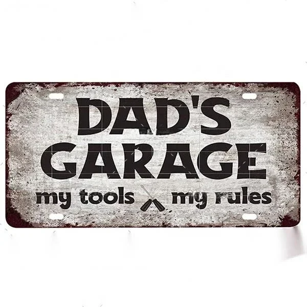 

Металлическая табличка HELLOYOUNG VintageGarageArt