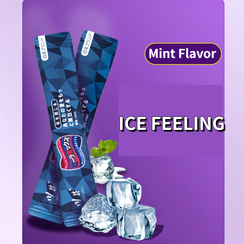 Фруктовая съедобная смазка на водной основе 10 шт