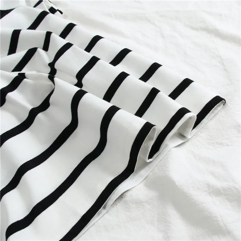 Полосатые футболки с длинным рукавом женские модные универсальные базовые топы