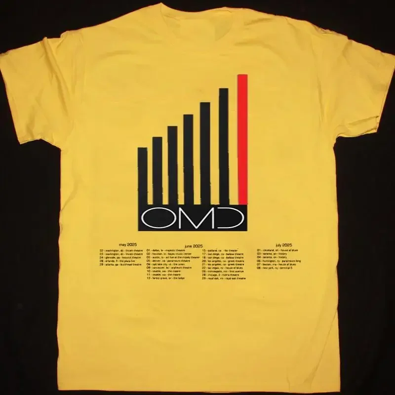 Фото Футболка Orchestral Manoeuvres in the Dark Tour 2025 For Fan S 5XL QA396 №1