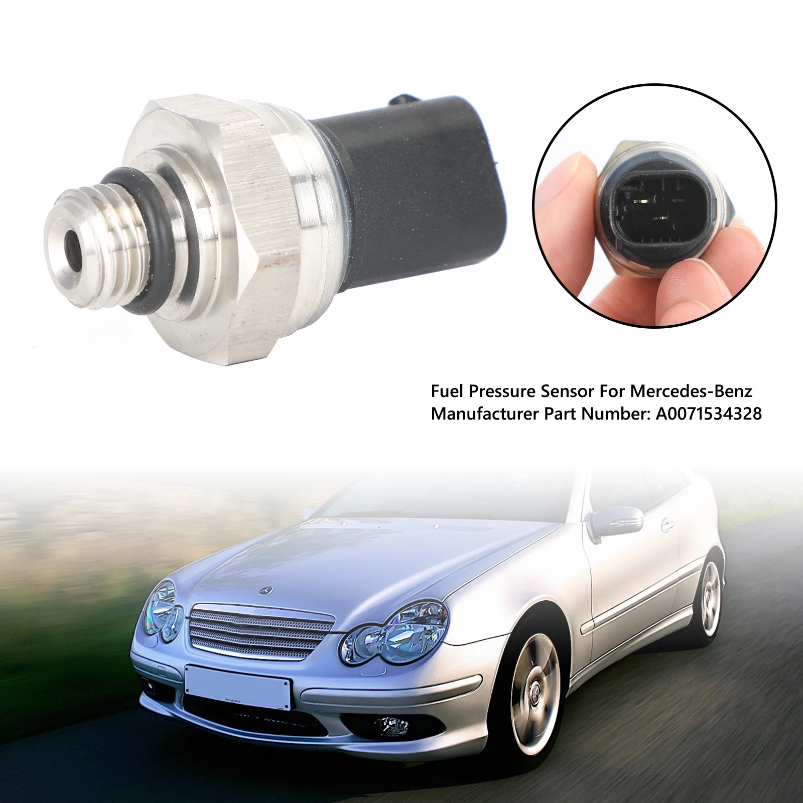 

Датчик давления выхлопных газов Areyourshop для Mercedes W169, W203, W204, W245, W212, W211, A0071534328, автозапчасти