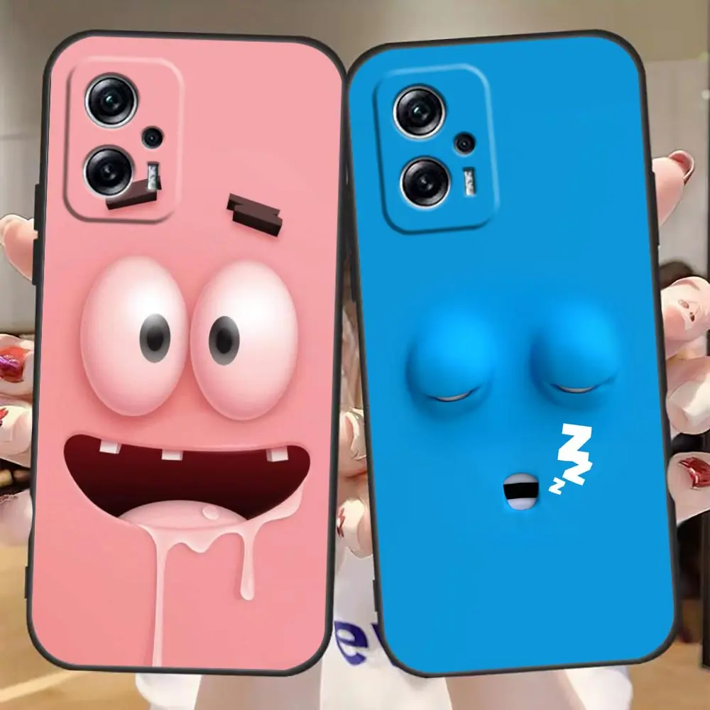 

Colourful Funny Cute Face Colour Comics Phone Case For Redmi Note 11S 11T 11 11E 10 10S 9T 9 9S 8T Pro Plus Cover Fundas Coques