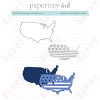2022 new product united states of america cutting dies scrapbook diary decoration embossing paper template diy greet card mould
