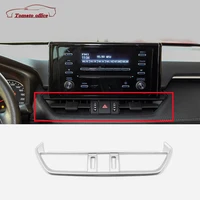 abs matte car central control air conditioning vent outlet trim cover interior accessories for toyota rav4 xa50 2019 2020 2022
