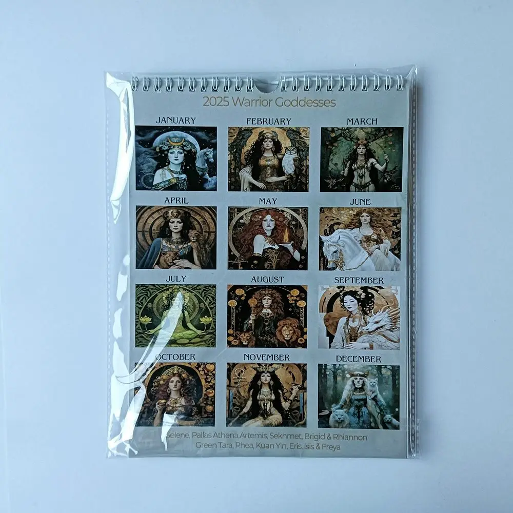 Ежедневный Еженедельный ежемесячный планировщик 2025 календарь подвешиваемый