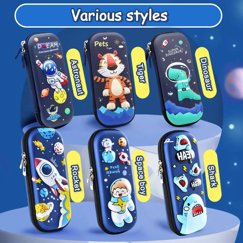 

Decompression Kawaii School Supplies 3D Pen Case Pencil Box EVA Stationery Box Pencil Case School Pencil Cases