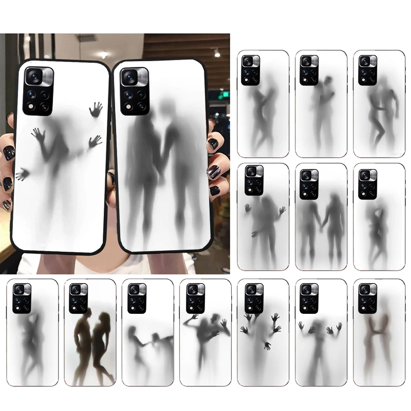 

Phone Case For Xiaomi Redmi Note 11 11S 11T Pro 10 9Pro Note9S 10S Redmi 10 9 10C 9C 9A 9T Sexy Couple Woman and Man Body Case