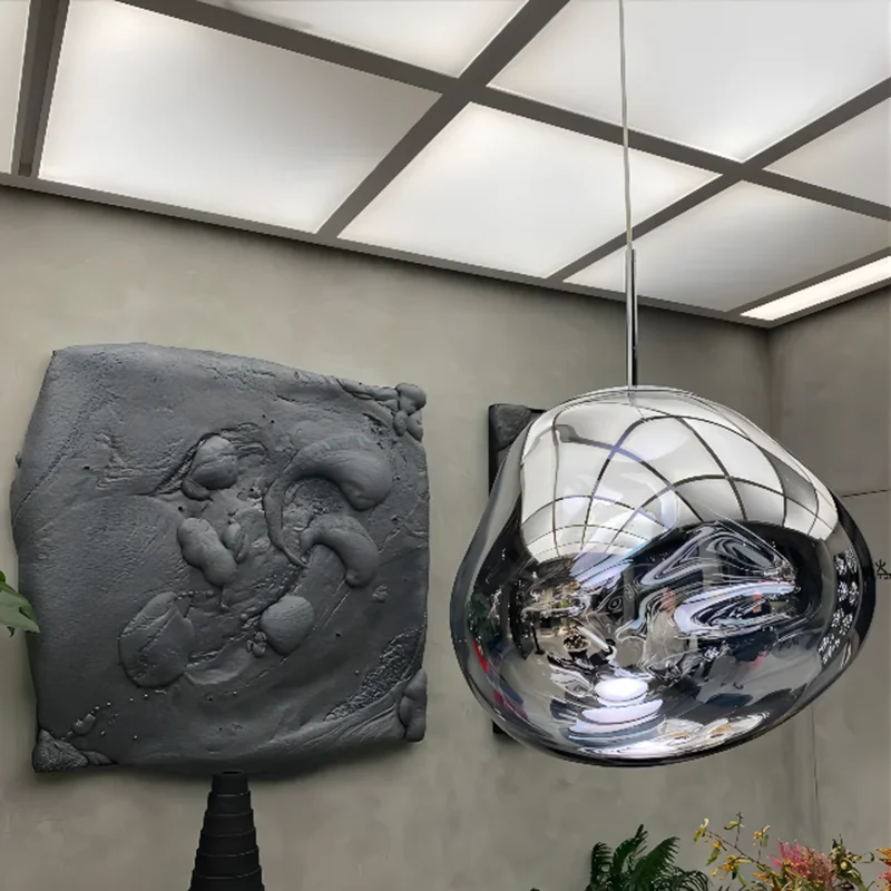 

Современные стеклянные подвесные светильники из лавы для гостиной, спальни, лофта, светодиодная подвесная потолочная лампа, люстра, домашн...