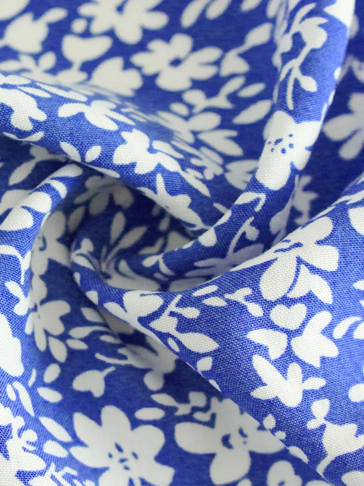 Новинка 2022 летнее платье с квадратным воротником из хлопка принтом женское