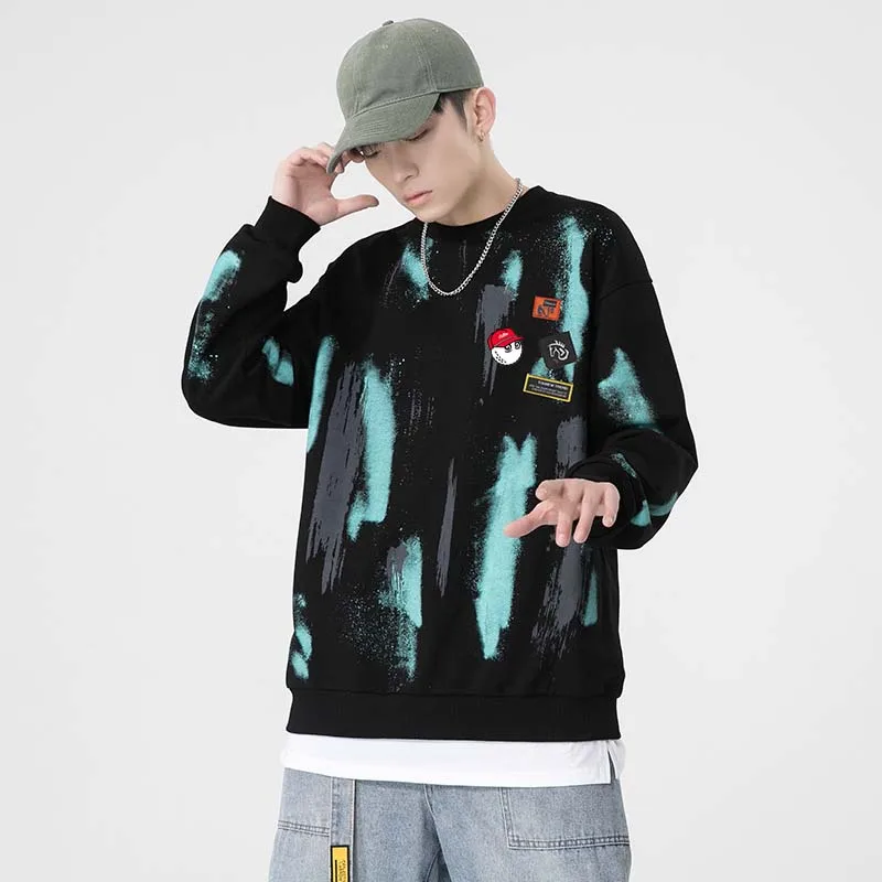 Hoodie Men's Malbon Golf Wear For Sweatshirt Men 2023 Long Sleeve  Casual O-Neck Printing Young Loose Shirt Camping Fishing