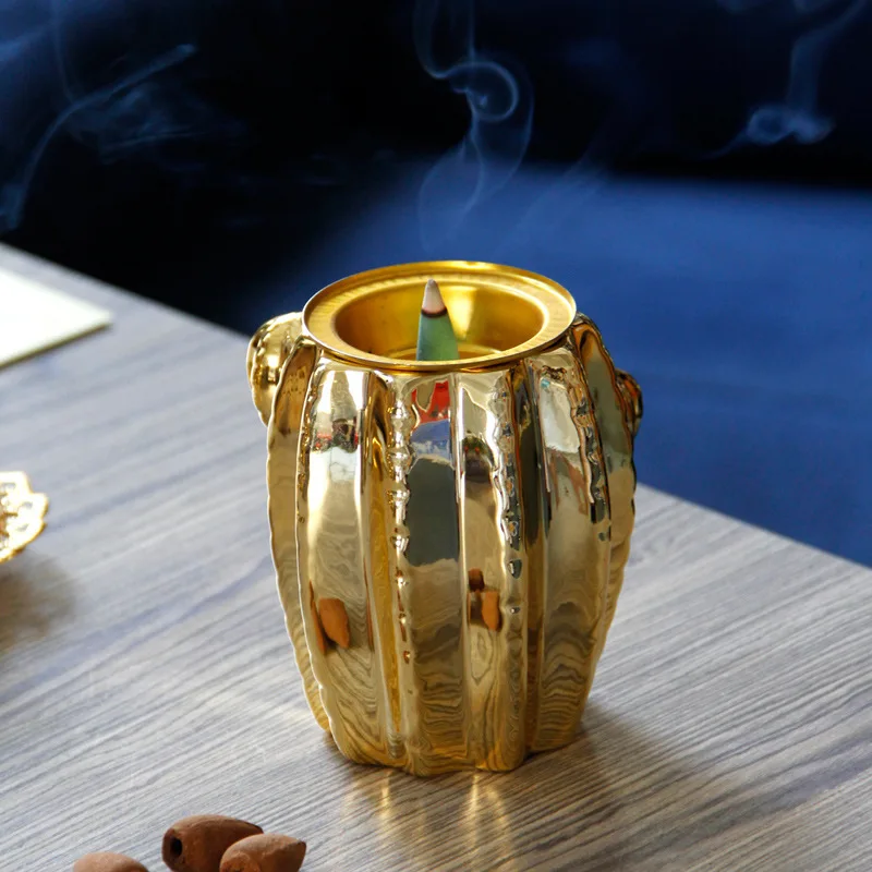 

Arabian big exquisite furnishing ceramic incense burner