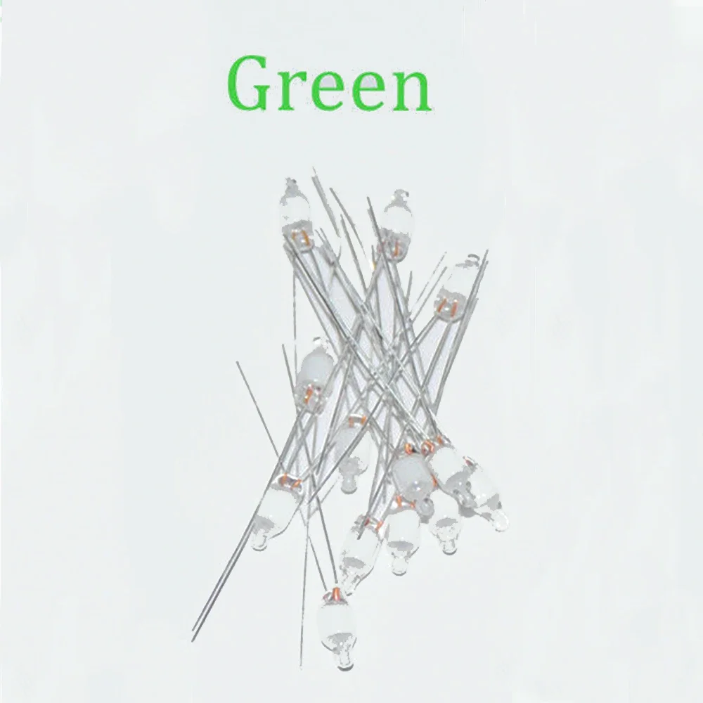 Неоновые индикаторные лампы 4х10 мм, набор из 60 штук