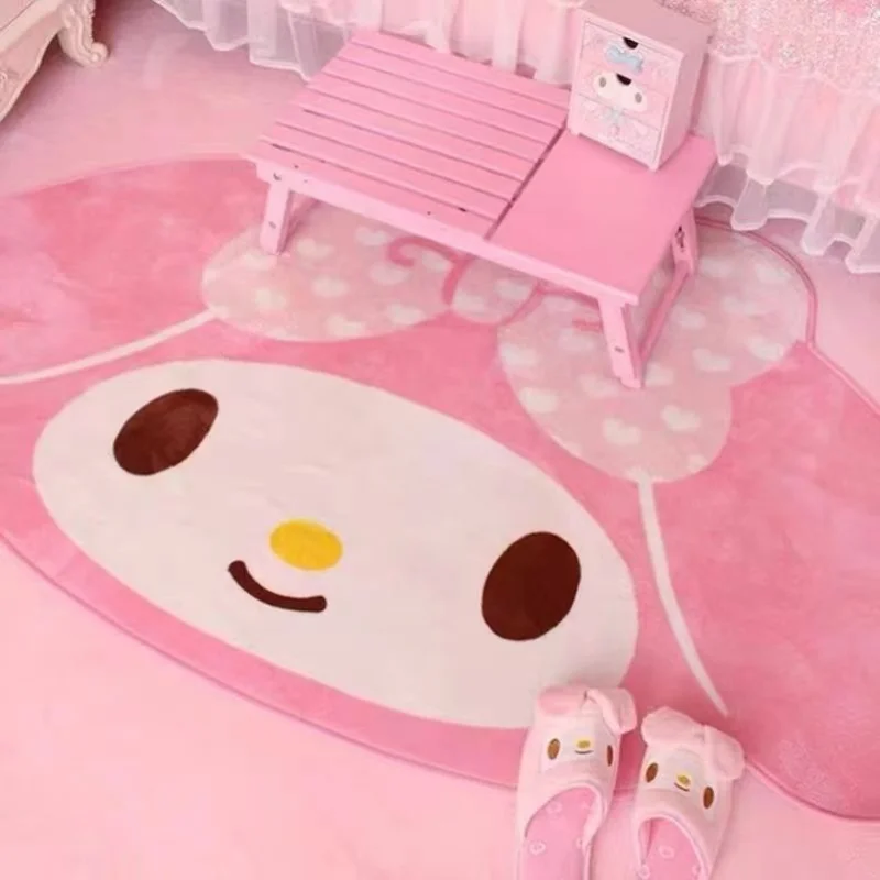 

Sanrio серия, ковер My Melody Kirby Girl, ковер в форме сердца, домашняя искусственная комната