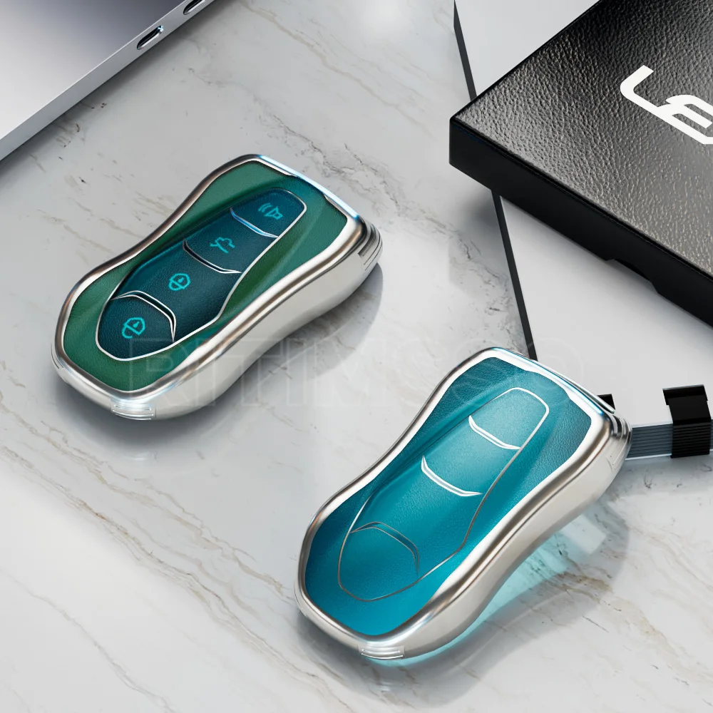 

Прозрачный ТПУ чехол для автомобильного ключа с полным покрытием для Geely Azkarra FY11 Atlas Pro New Emgrand GS X6 SUV EC7