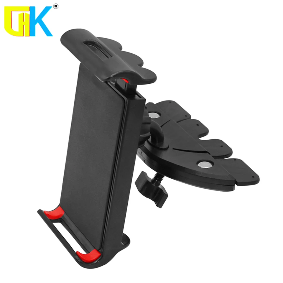 Universal 4 - 11 inch Tablet Holder Car CD Slot Tablet Bracket Mobile Phone Holder Mount Stand Rotatable For iPad Samsung pad
