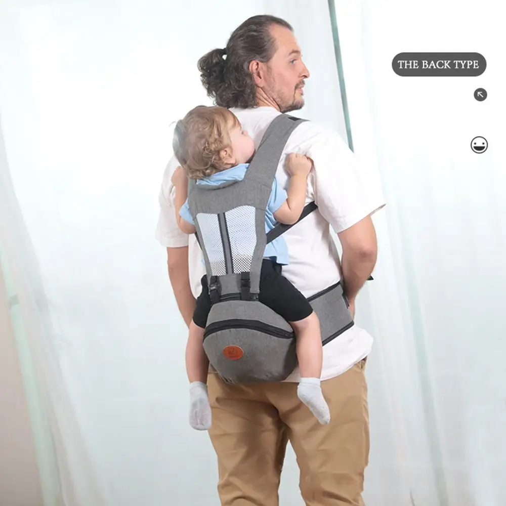 Horizontal Holding Type Infant Kangaroo Bag Baby Back Towel 