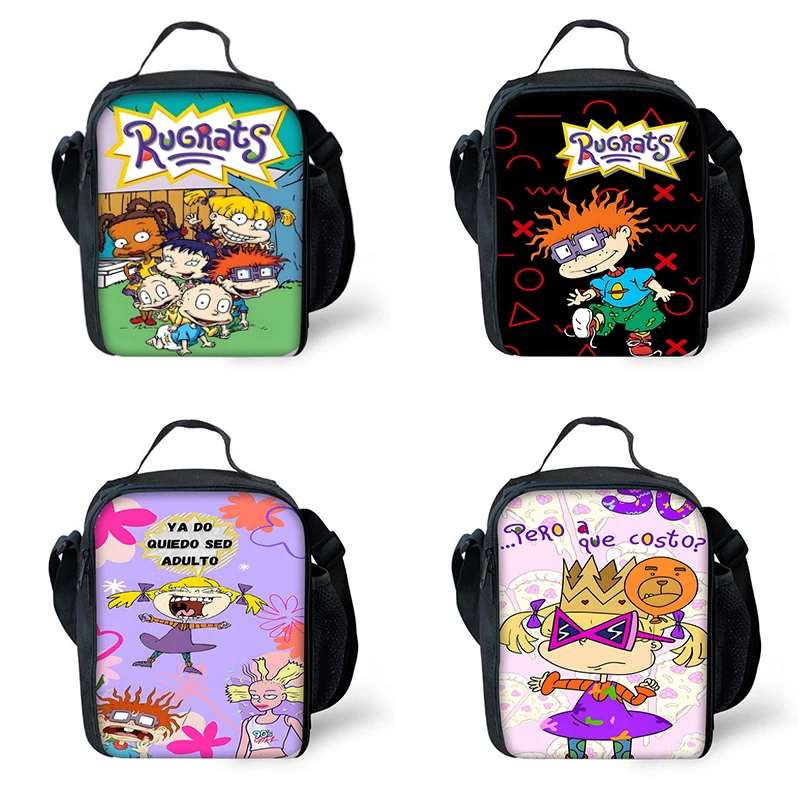 Детская Изолированная забавная вместительная сумка R-Rugrats для мальчиков и