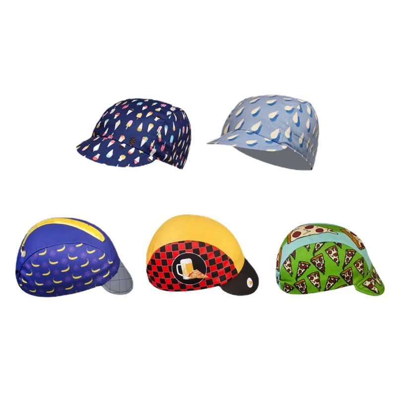 

2022 NEW Cycling Caps BLUE/GREEN/YELLOW Breathable Bike Wear Hats Team Bicycle Headwear Men And Women Sports Team Cycling Hat