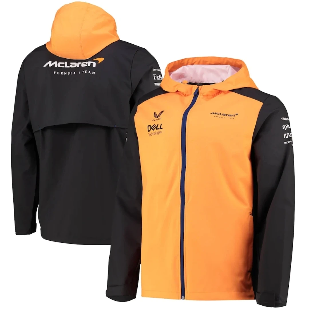 

McLaren 2022 Team F1 Jacket Uniform Coat Formula One Racing Suit Windproof Jacket Women's Men's Jacket Oversized M-6XL