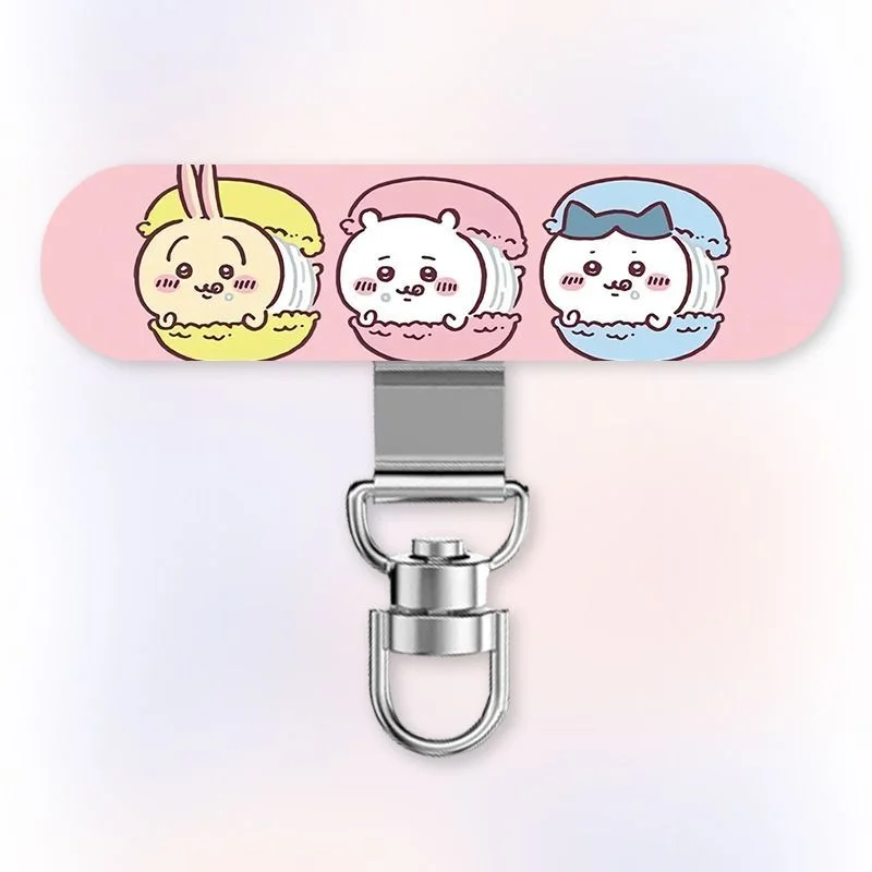 Фото Металлический зажим-держатель для телефона Chiikawa Hachiware Usagi Kawaii Anime Cartoon, ультратонкая вращающаяся прокладка из нержавеющей стали №4