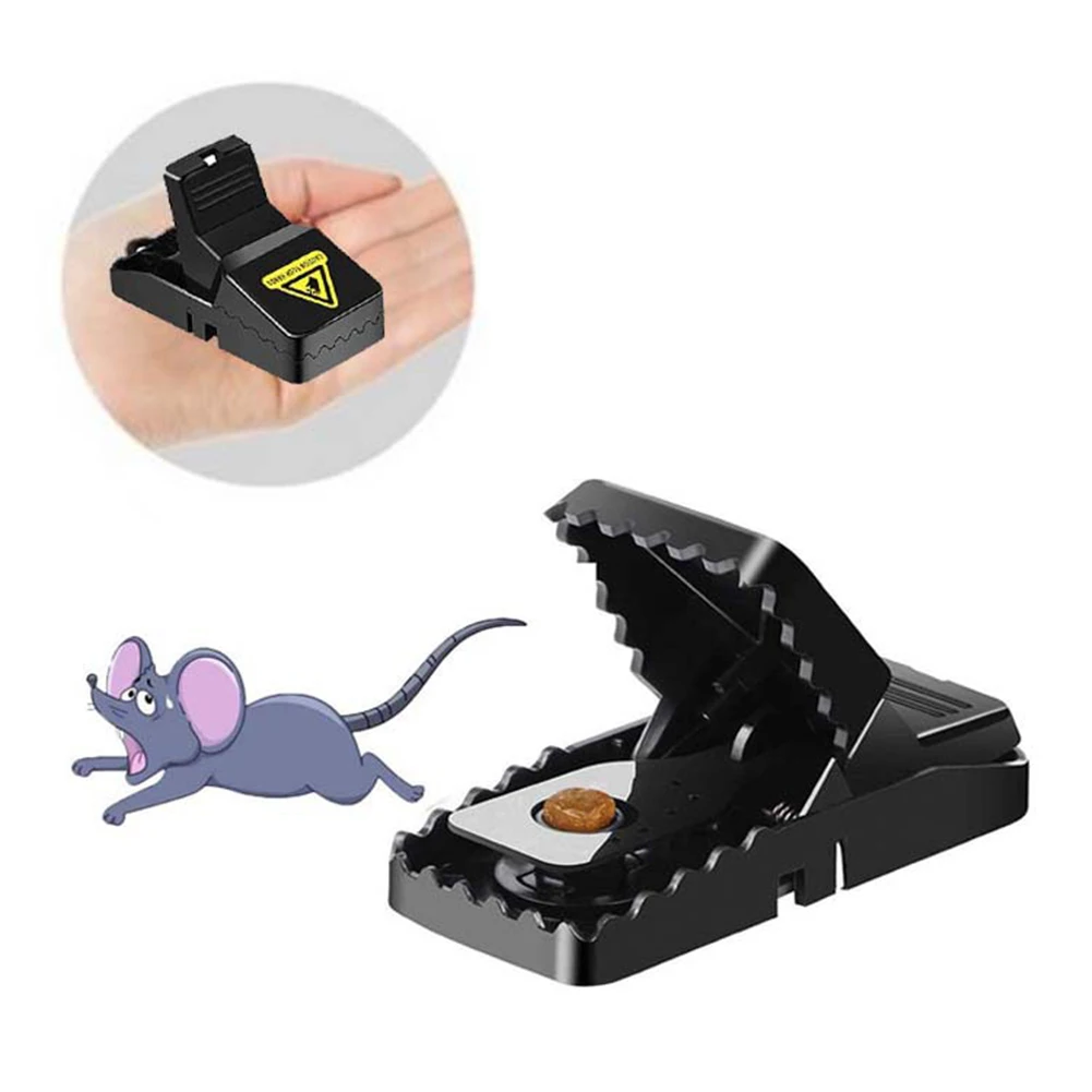 

4/6/8/12Pcs Pest Control Reusable Rat Catching Mice Mouse Traps Mousetrap Bait Snap Spring Rodent Catchers Super High Quality