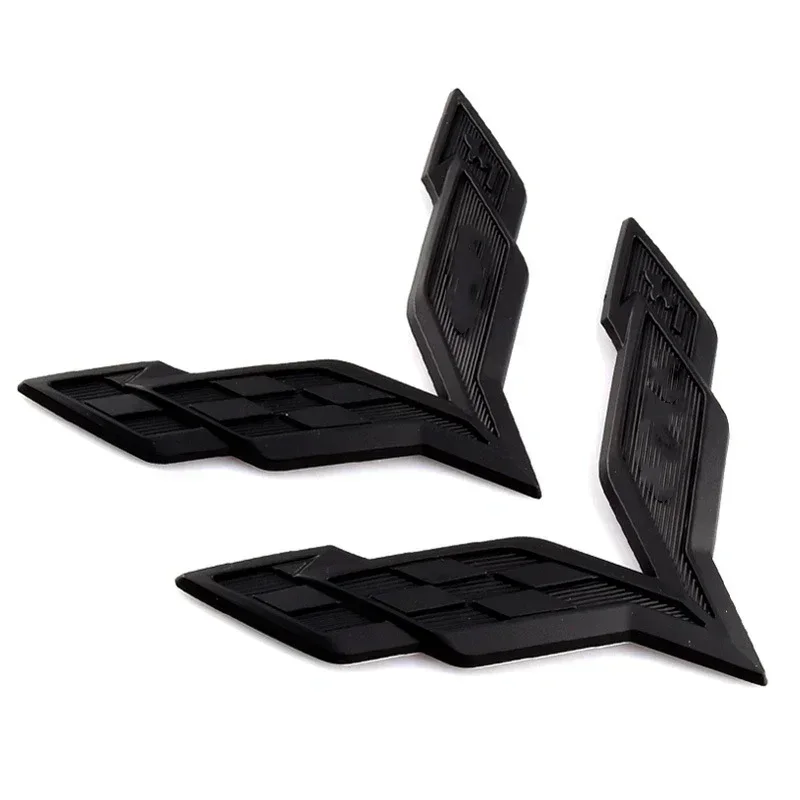 

2 шт. автомобильный значок на капот для Chevrolet, наклейка Corvette, наклейка на багажник, наклейка на капот, эмблема для Chevrolet Corvette LTZ F1, Стайлинг автомобиля