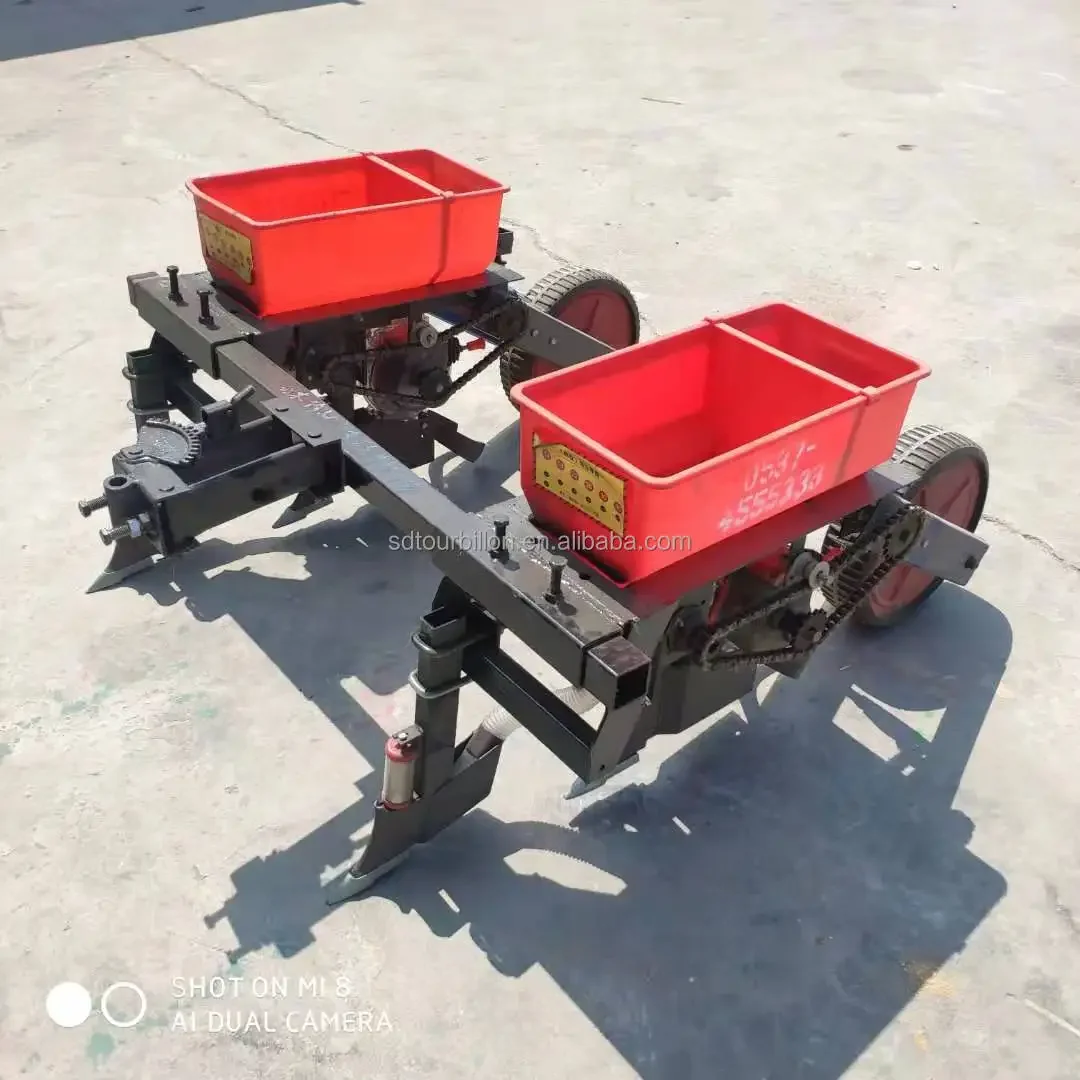 2 кукурузная сеялка по рядам Seeder для прогулочного трактора