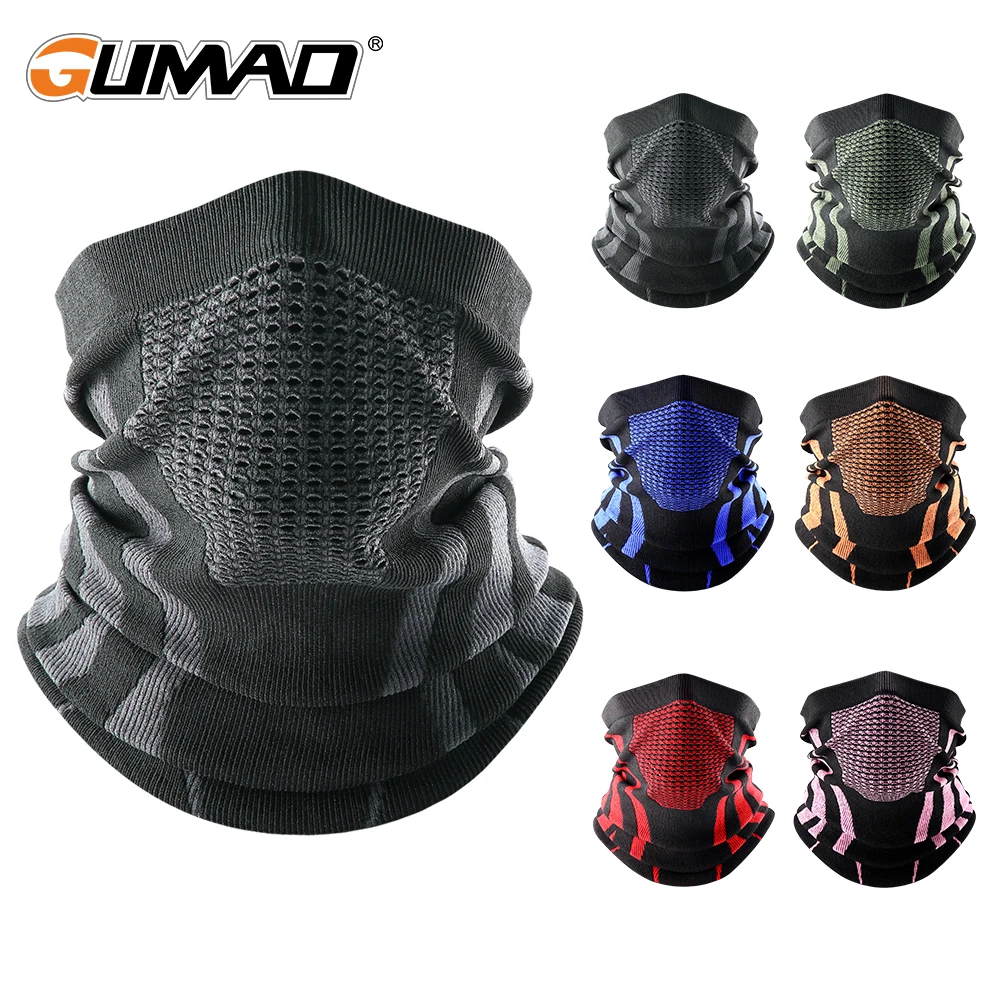 Thermal Face Bandana Mask Cover Neck Warmer Gaiter Bicycle Cycling Ski Tube Scarf Hiking Breathable Masks Print Women Men Winter winter face mask bike accessories sport training ski mask cover scarf bicycle cycling bandana